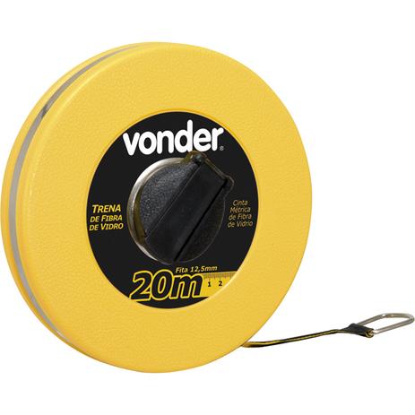 Trena Longa Fechada 20,0 m Fibra - Vonder Menor preço em Trena Longa Fechada 20,0 m Fibra - Vonder