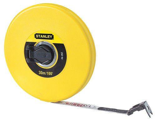 Trena Longa Fibra de Vidro 30m (Stanley 34-262S) Menor preço em Trena Longa Fibra de Vidro 30m (Stanley 34-262S)