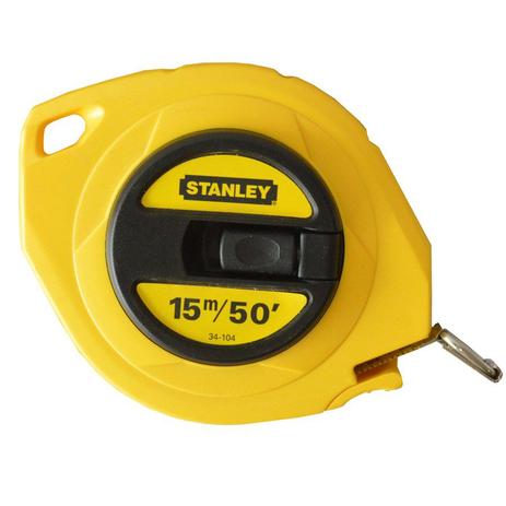 Trena longa fita de aço 15m - 34-104S - Stanley Menor preço em Trena longa fita de aço 15m - 34-104S - Stanley