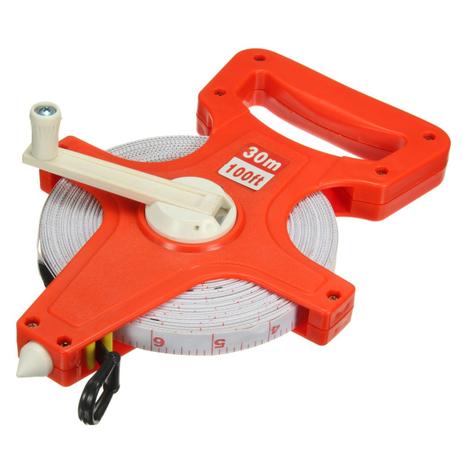 Trena Longa Fita Fibra De Vidro 30m Xh-30 - Import Menor preço em Trena Longa Fita Fibra De Vidro 30m Xh-30 - Import