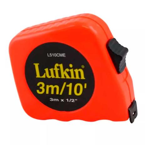 Trena Manual Fita De Aço 3m X 10mm Lufkin Menor preço em Trena Manual Fita De Aço 3m X 10mm Lufkin