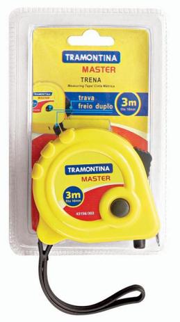 Trena Métrica 3m com Trava Tramontina 43156303 Menor preço em Trena Métrica 3m com Trava Tramontina 43156303