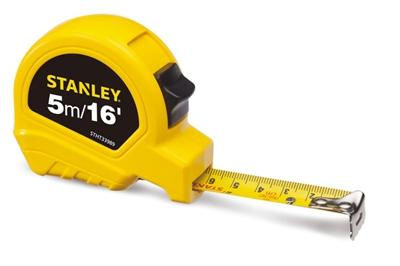 Trena Métrica Básica 5m (Stanley STHT33989-840) Menor preço em Trena Métrica Básica 5m (Stanley STHT33989-840)