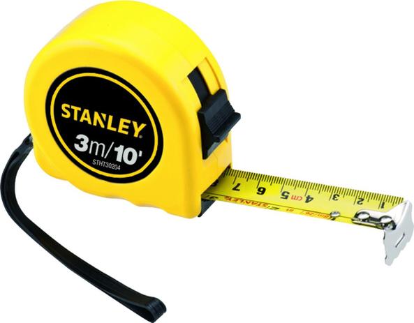 Trena universal 3mt fita 10mm - stht30204-840 - stanley Menor preço em Trena universal 3mt fita 10mm - stht30204-840 - stanley