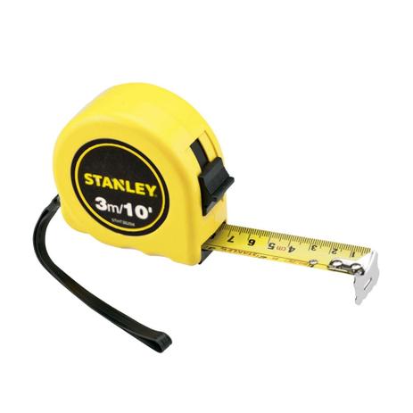 Trena Universal De 3M/10 Blister Stanley Menor preço em Trena Universal De 3M/10 Blister Stanley