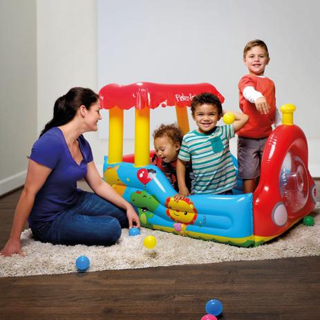 Trenzinho Inflável Com Bolinhas - Fisher-Price - Fisher price Menor preço em Trenzinho Inflável Com Bolinhas - Fisher-Price - Fisher price