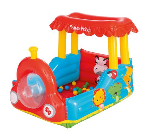 Trenzinho Inflável - Fisher Price - Com 25 Bolinhas - Barão - Inflavel Menor preço em Trenzinho Inflável - Fisher Price - Com 25 Bolinhas - Barão - Inflavel