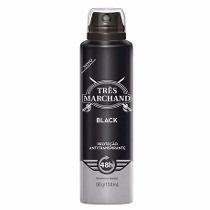 Très Marchand Black Desodorante Aerosol 150ml (Kit C/06) - Tres marchand Menor preço em Très Marchand Black Desodorante Aerosol 150ml (Kit C/06) - Tres marchand
