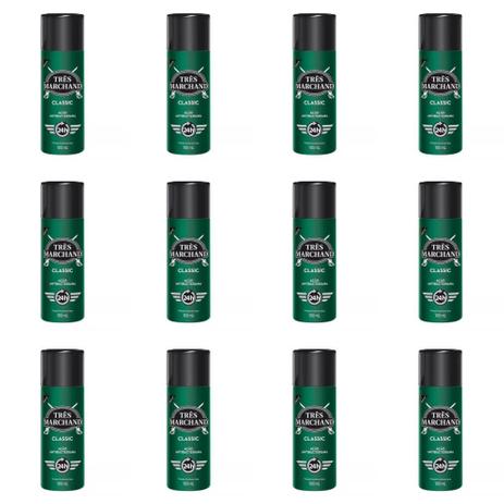 Très Marchand Classic Desodorante Spray 100ml (Kit C/12) - Tres marchand Menor preço em Très Marchand Classic Desodorante Spray 100ml (Kit C/12) - Tres marchand