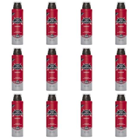 Très Marchand Energy Desodorante Aerosol 123g (Kit C/12) - Tres marchand Menor preço em Très Marchand Energy Desodorante Aerosol 123g (Kit C/12) - Tres marchand