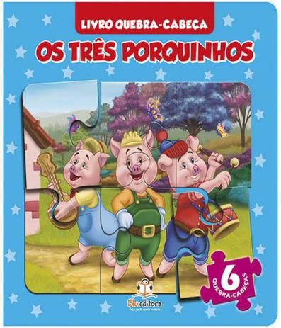 Tres Porquinhos, Os - Livro Quebra-cabeca - Blu editora é boa?