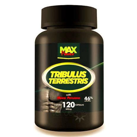 Tribulus terrestris com Maca Peruana 600mg - 46 de Saponinas - 120 Cápsulas - Max power Menor preço em Tribulus terrestris com Maca Peruana 600mg - 46 de Saponinas - 120 Cápsulas - Max power