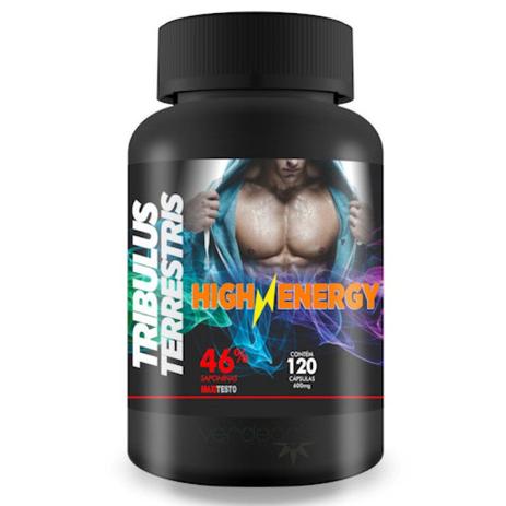 Tribulus terrestris High Energy 600mg - 46 de Saponinas - 120 Cápsulas - Maxitesto Menor preço em Tribulus terrestris High Energy 600mg - 46 de Saponinas - 120 Cápsulas - Maxitesto