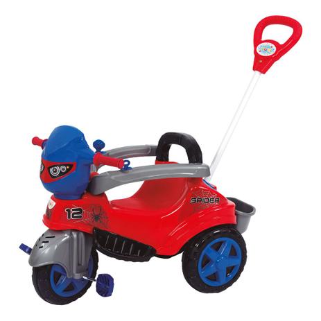 Triciclo Baby City Spider Maral Menor preço em Triciclo Baby City Spider Maral