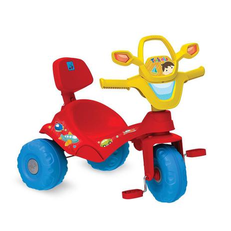 Triciclo de Passeio e Pedal - Tonkinha - Azul - Bandeirante Menor preço em Triciclo de Passeio e Pedal - Tonkinha - Azul - Bandeirante