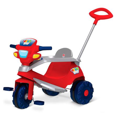 Triciclo de Passeio - Velobaby - Vermelho - Bandeirante é boa?