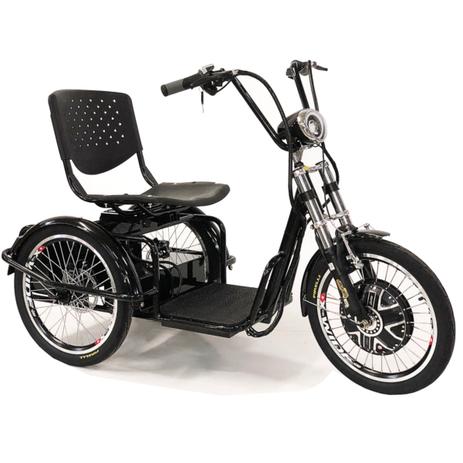 Triciclo Elétrico 800W Freio a Disco com Ré Farol e Alarme Confort Preto - Duos bike é ruim? Triciclo Elétrico 800W Freio a Disco com Ré Farol e Alarme Confort Preto - Duos bike é boa?