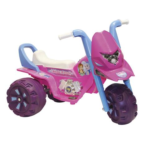 Triciclo Elétrico Infantil Biemme Fox GF Rosa Menor preço em Triciclo Elétrico Infantil Biemme Fox GF Rosa