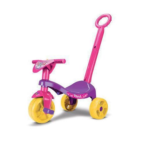 Triciclo Empurrador Motoca Infantil Carrinho Passeio Menina - Samba Toys Menor preço em Triciclo Empurrador Motoca Infantil Carrinho Passeio Menina - Samba Toys