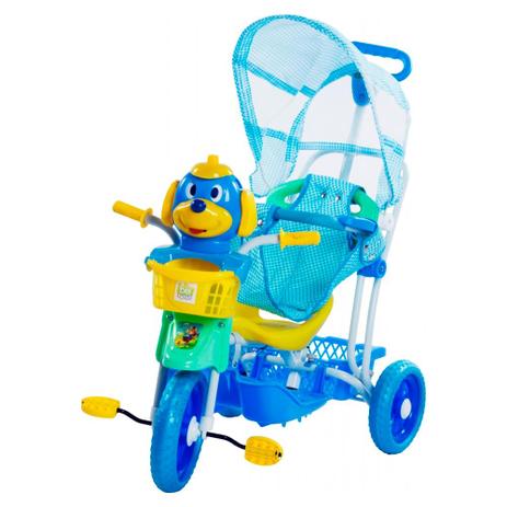 Triciclo Gangorra com Capota Azul - Bel Fix Menor preço em Triciclo Gangorra com Capota Azul - Bel Fix