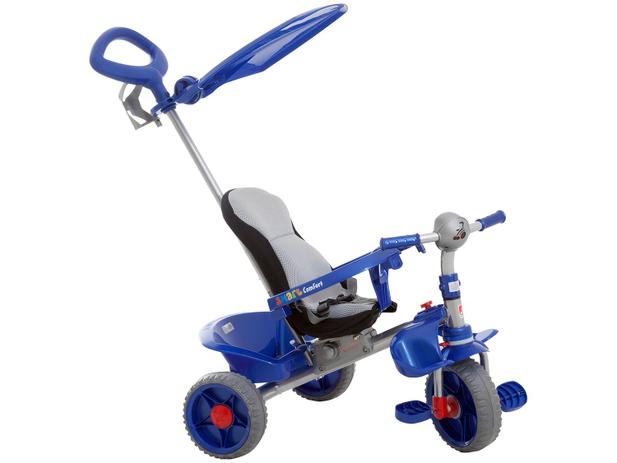 Triciclo Infantil Bandeirante Smart Comfort - Haste Removível Capota Menor preço em Triciclo Infantil Bandeirante Smart Comfort - Haste Removível Capota