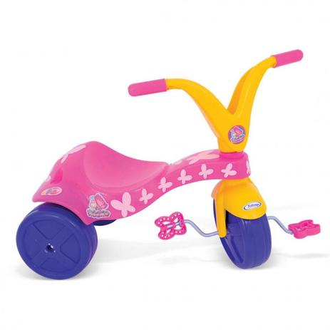 Triciclo Infantil Borboletinha Rosa Xalingo Brinquedos Rosa Menor preço em Triciclo Infantil Borboletinha Rosa Xalingo Brinquedos Rosa