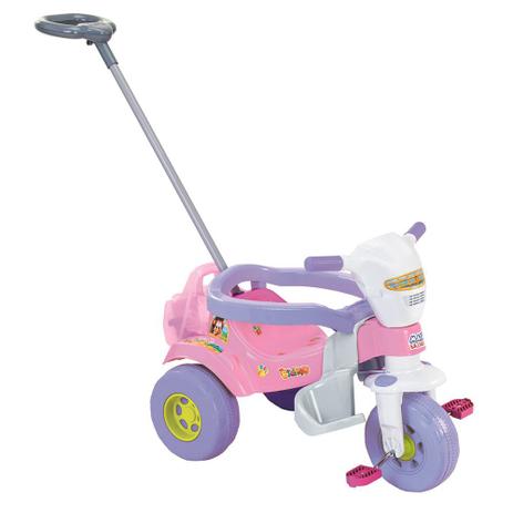 Triciclo Infantil Com Empurrador Meninos Bebê 1 Ano - 3515 - Magic Toys Menor preço em Triciclo Infantil Com Empurrador Meninos Bebê 1 Ano - 3515 - Magic Toys