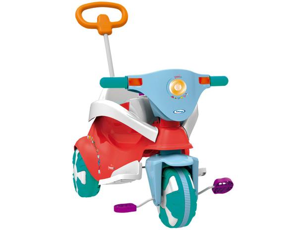 Triciclo Infantil Happy 3x1 com Empurrador - Xalingo Menor preço em Triciclo Infantil Happy 3x1 com Empurrador - Xalingo
