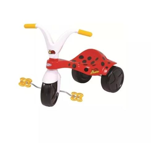 Triciclo Infantil Velotrol Motoca Meninos cor Vermelho Omotcha no Shoptime