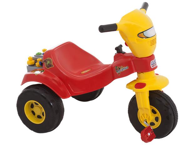 Triciclo Infantil Magic Toys - Mecânico Menor preço em Triciclo Infantil Magic Toys - Mecânico