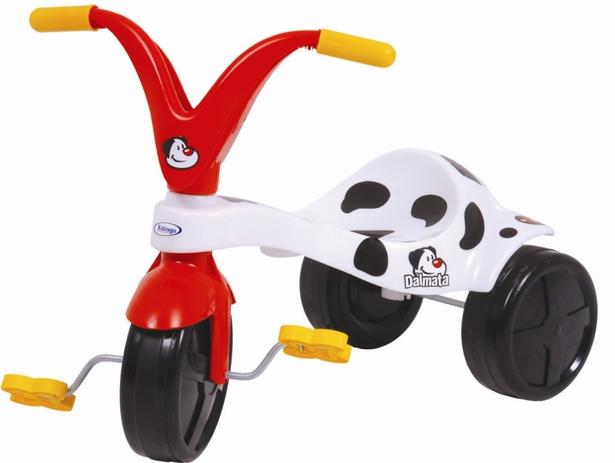 Triciclo Motoca Velotrol Infantil Para Menino e Menina Motoquinha 3 Rodas  com Pedal e com Triciclo com Empurrador Tico-Tico