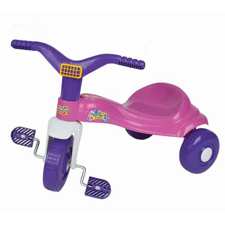 Triciclo Infantil Tico Tico - Bala - Magic Toys Menor preço em Triciclo Infantil Tico Tico - Bala - Magic Toys