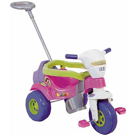 Triciclo Infantil Tico Tico Bichos com Aro Rosa - Magic Toys 3515 Menor preço em Triciclo Infantil Tico Tico Bichos com Aro Rosa - Magic Toys 3515