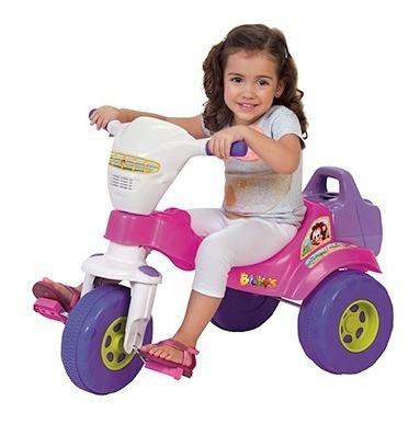 Triciclo Infantil Tico Tico Bichos Rosa C/ Som Luz Magictoys Menor preço em Triciclo Infantil Tico Tico Bichos Rosa C/ Som Luz Magictoys