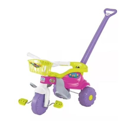 Triciclo Infantil Tico Tico Com Haste Festa Rosa - Magic Toys é ruim? Triciclo Infantil Tico Tico Com Haste Festa Rosa - Magic Toys é boa?