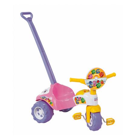 Triciclo Infantil Tico Tico Formas Rosa Com Som Magic Toys Menor preço em Triciclo Infantil Tico Tico Formas Rosa Com Som Magic Toys