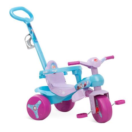 Triciclo Infantil Veloban Passeio Frozen Disney Bandeirante Menor preço em Triciclo Infantil Veloban Passeio Frozen Disney Bandeirante