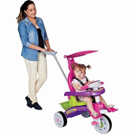 Triciclo Magic TOYS FIT Trike Rosa 3 Posicoes Menor preço em Triciclo Magic TOYS FIT Trike Rosa 3 Posicoes