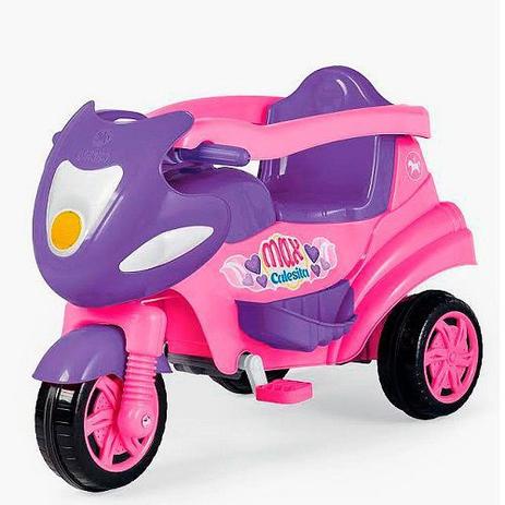 Triciclo MAX Calesita Rosa 947 Menor preço em Triciclo MAX Calesita Rosa 947