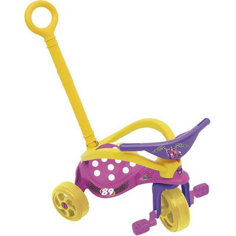 Triciclo Minnie Com Empurrador E Proteção 19776 Xalingo Menor preço em Triciclo Minnie Com Empurrador E Proteção 19776 Xalingo
