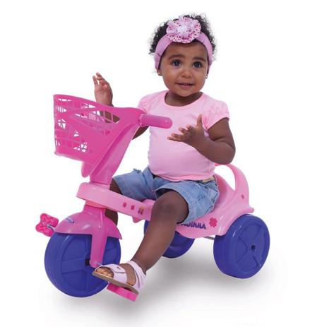 Triciclo Motoca Velotrol Infantil Fadinha Xalingo Menor preço em Triciclo Motoca Velotrol Infantil Fadinha Xalingo