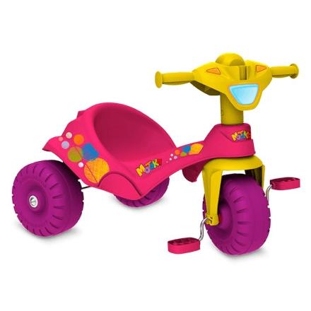 Triciclo Motoka cor Rosa - Bandeirante 844 - Brinquedos bandeirante Menor preço em Triciclo Motoka cor Rosa - Bandeirante 844 - Brinquedos bandeirante