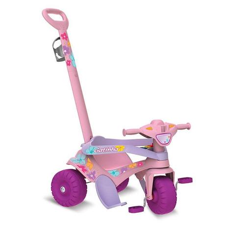 Triciclo Motoka Passeio E Pedal Flower 842 Bandeirante Menor preço em Triciclo Motoka Passeio E Pedal Flower 842 Bandeirante