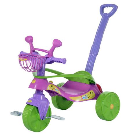 Triciclo Motoca Infantil Super Heroes Samba Toys Baby Menino