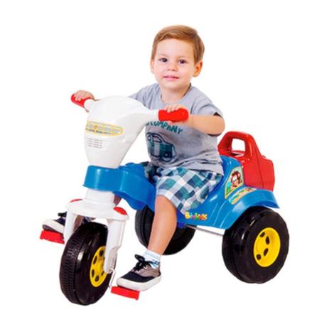 Triciclo tico bichos dirt. azul magic toys Menor preço em Triciclo tico bichos dirt. azul magic toys