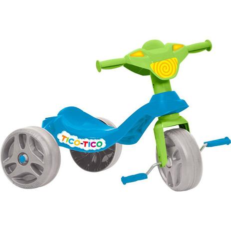 Triciclo Tico Tico - Azul - 650 - Bandeirante Menor preço em Triciclo Tico Tico - Azul - 650 - Bandeirante