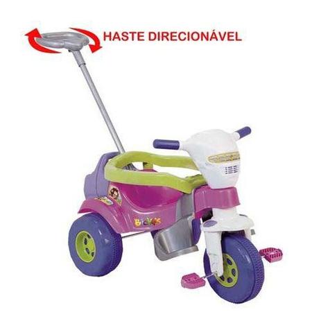Triciclo TICO-TICO Bichos Rosa com Som e Haste Direcionavel Magic TOYS 3513 é boa?