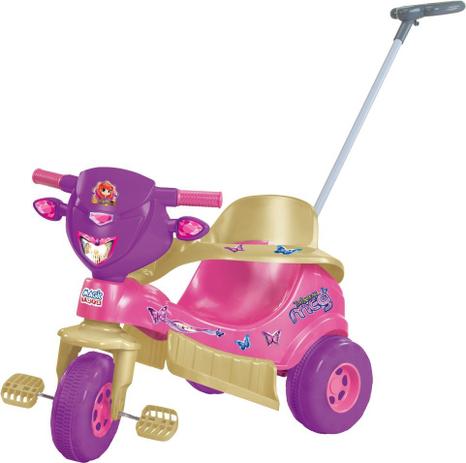 Triciclo tico tico c/ som e luz velo toys princess meg - mag - Magic Toys Menor preço em Triciclo tico tico c/ som e luz velo toys princess meg - mag - Magic Toys