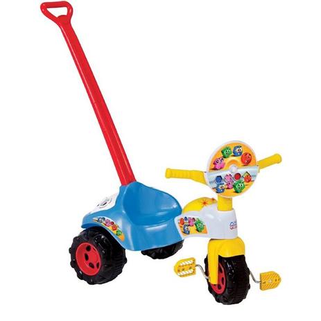 Triciclo Tico Tico Formas Azul Com Som 2705 Magic Toys Menor preço em Triciclo Tico Tico Formas Azul Com Som 2705 Magic Toys