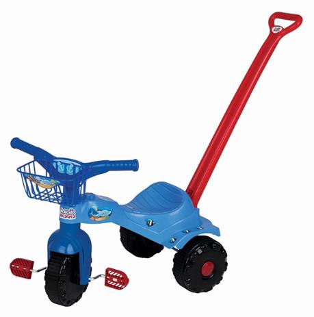 Triciclo Tico-Tico Tubarão 2131 - Magic Toys Menor preço em Triciclo Tico-Tico Tubarão 2131 - Magic Toys